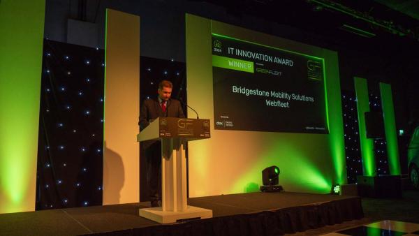 GREENFLEET 2024 IT Innovation Award winner: Bridgestone Mobility Solutions / Webfleet