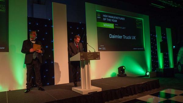 GREENFLEET 2024 HGV Manufacturer of the Year winner: Daimler Truck UK 